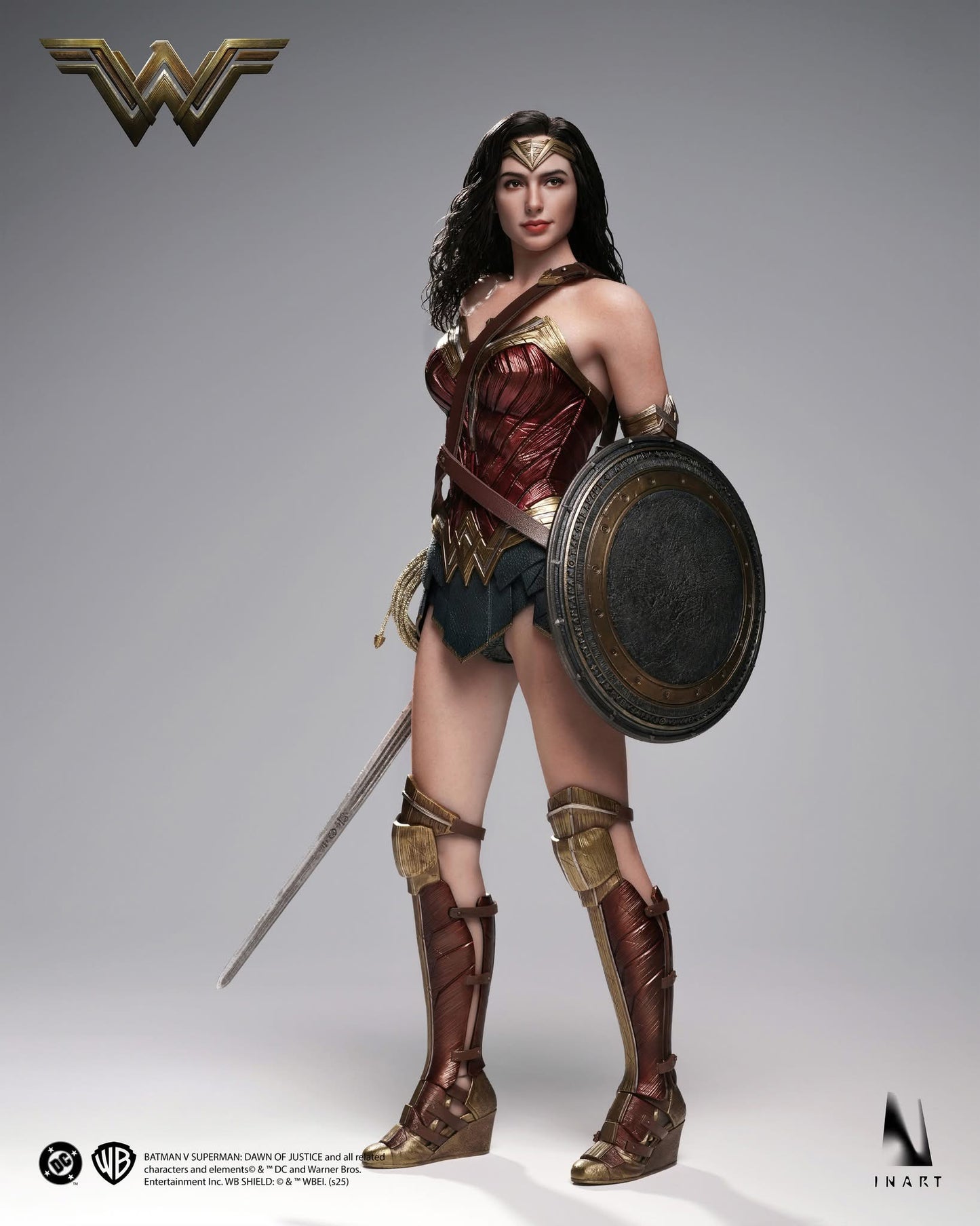 Preventa Figura Wonder Woman marca INART A023 escala 1/6