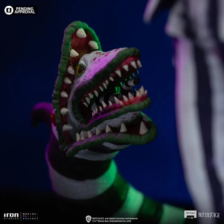 Preventa Estatua Beetlejuice (Deluxe version) - Beetlejuice Beetlejuice (2024) - Limited Edition marca Iron Studios escala de arte 1/10
