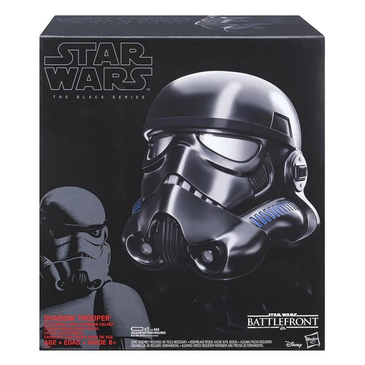 Pedido Casco Electrónico del Shadow Trooper (con cambiador de voz) - Star Wars Battlefront - Star Wars: The Black Series marca Hasbro escala real 1/1
