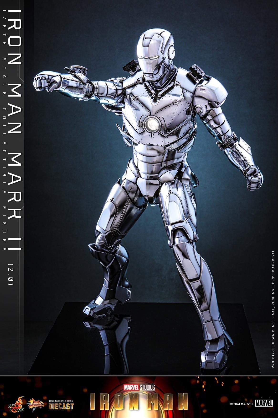 Preventa Figura Hot Toys Iron Man Mark II (2.0) marca Hot Toys MMS733 D59 escala 1/6