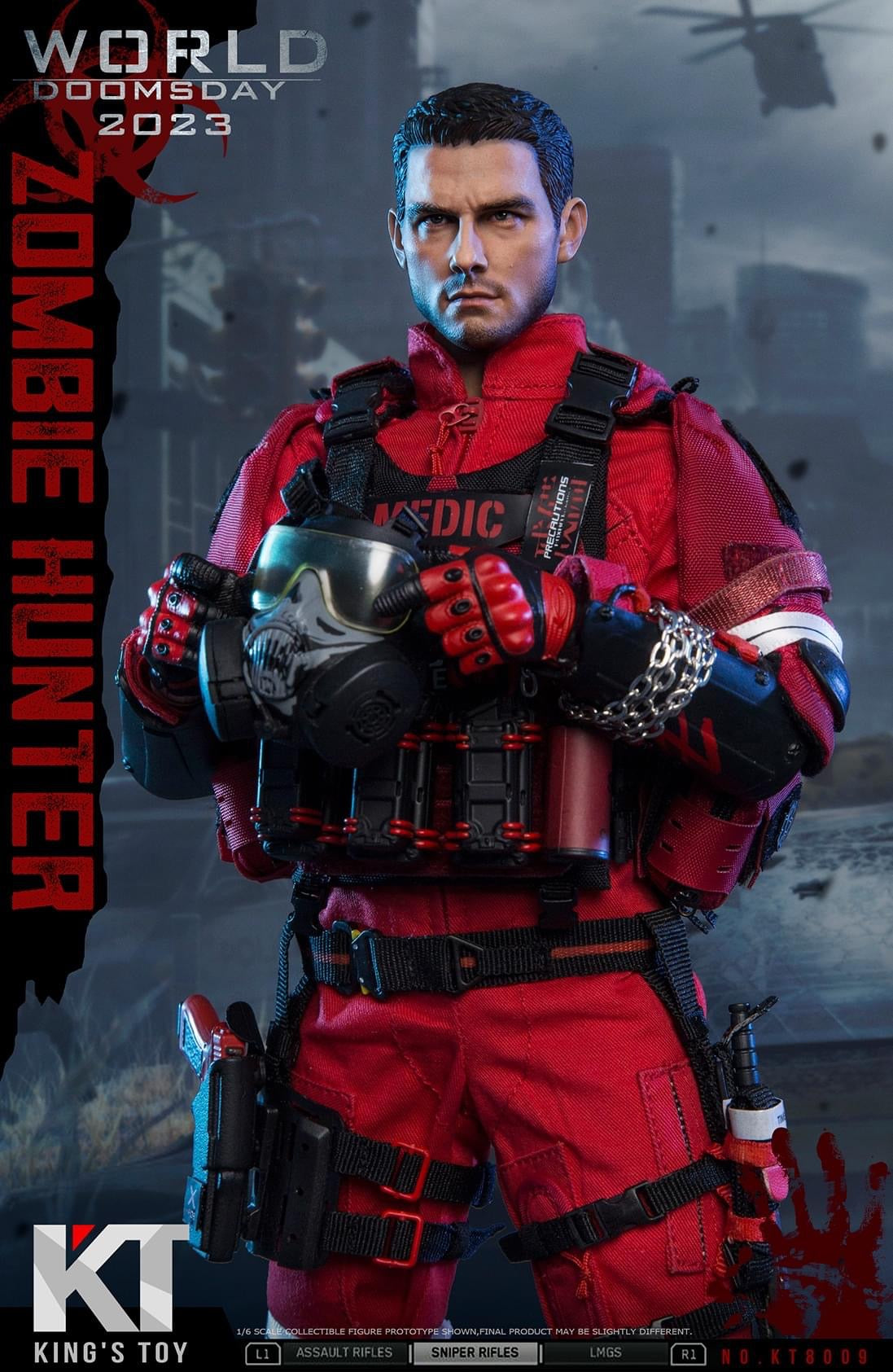 Pedido Figura Apocalypse - Zombie Hunter marca King's Toy KT8009 escala 1/6