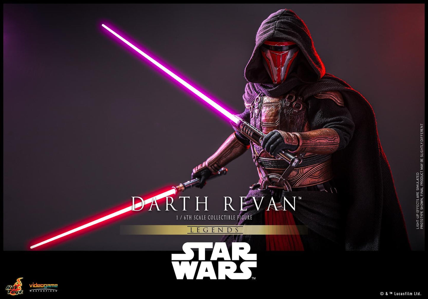 Pedido Figura Darth Revan - Star Wars Legends™ marca Hot Toys VGM62 escala 1/6