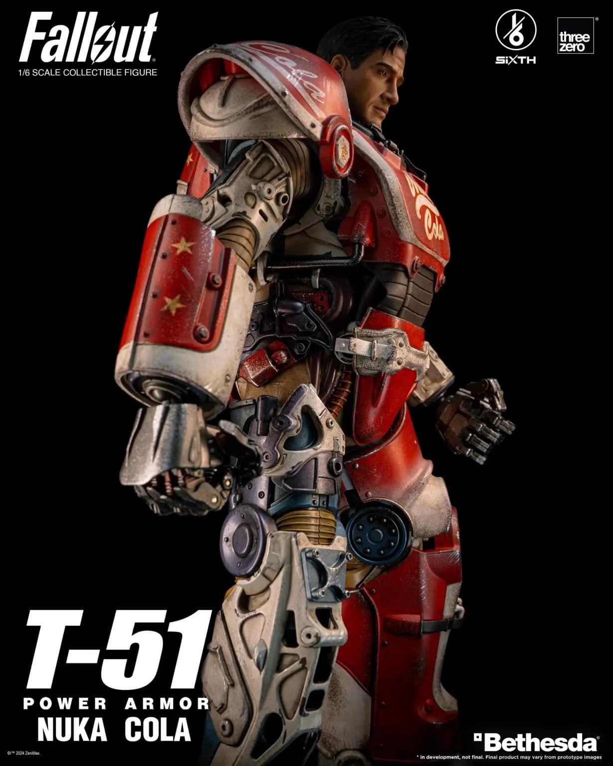 Pedido Figura T-51 (Nuka Cola) Power Armor - FALLOUT marca Threezero 3Z0773 escala 1/6