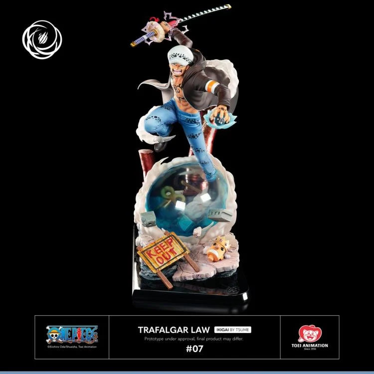 Pedido Estatua TRAFALGAR LAW (Limited Edition) - One Piece Ikigai marca TSUME a escala 1/6 (43 cm)
