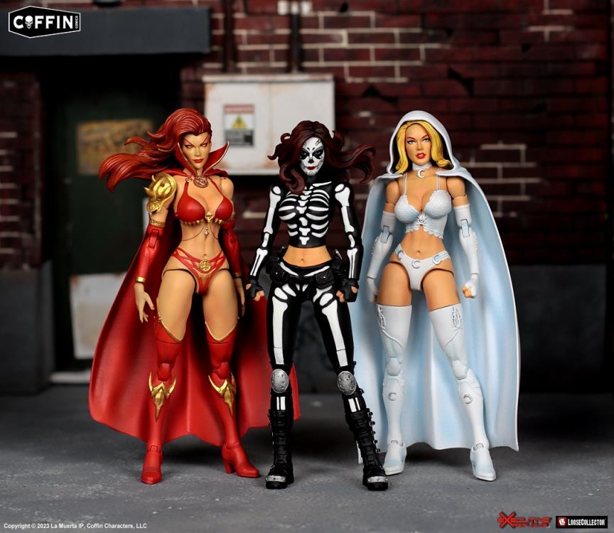 Pedido Figura La Muerta marca Executive Replicas escala pequeña 1/12
