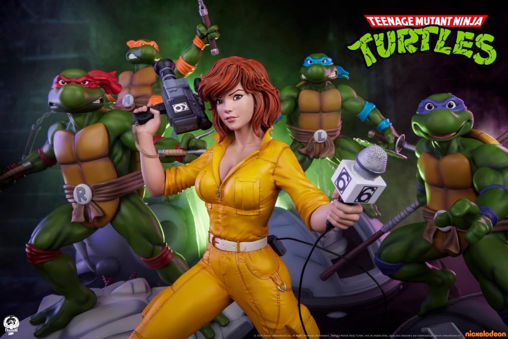 Pedido Estatua April O'Neil - Teenage Mutant Ninja Turtles - Premier Series marca PCS Collectibles escala 1/4