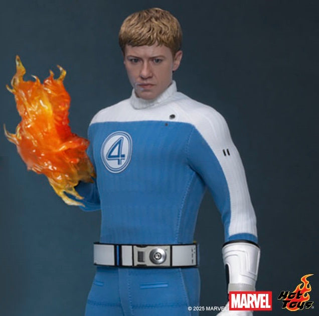 Preventa Figura Human Torch / Antorcha Humana - The Fantastic Four First Steps marca Hot Toys MMS829 escala 1/6