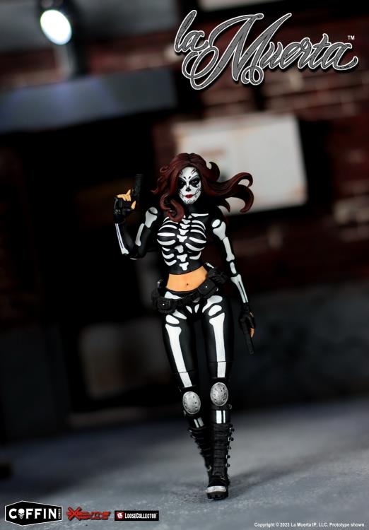 Pedido Figura La Muerta marca Executive Replicas escala pequeña 1/12
