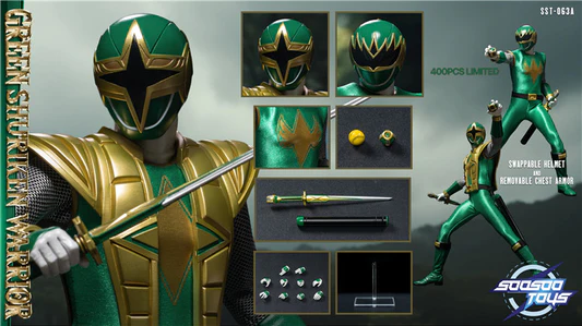 Pedido Figura Warrior (4 versiones) (Ediciones Limitadas) marca Soosootoys SST063 escala 1/6