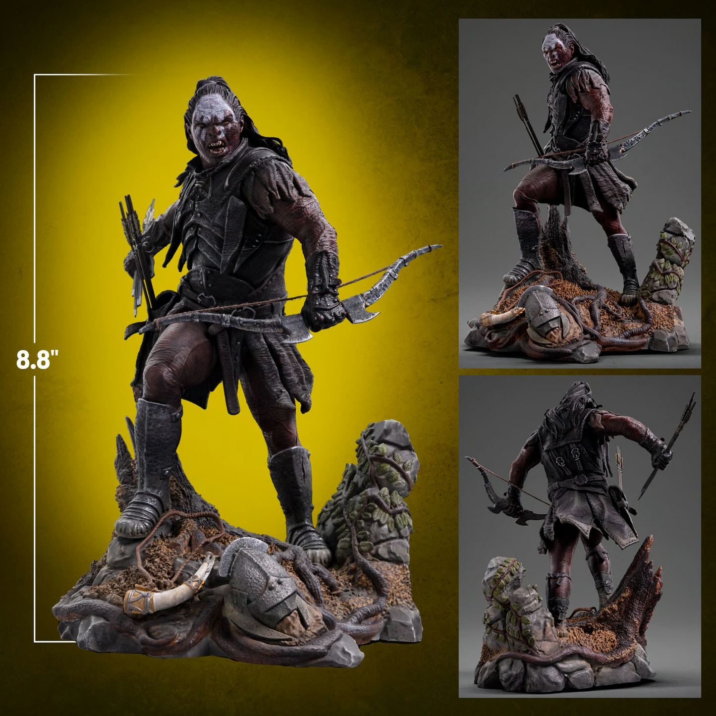 Pedido Estatua Lurtz, Uruk-Hai Leader (Limited Edition) - The Lord of the Rings marca Iron Studios escala de arte 1/10