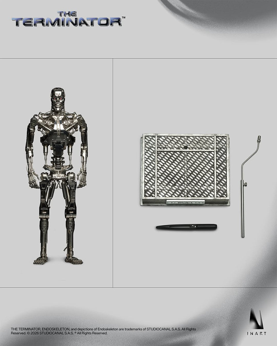 Preventa Figura T-800 Endoskeleton - The Terminator marca INART A036 Queen Studio escala 1/6