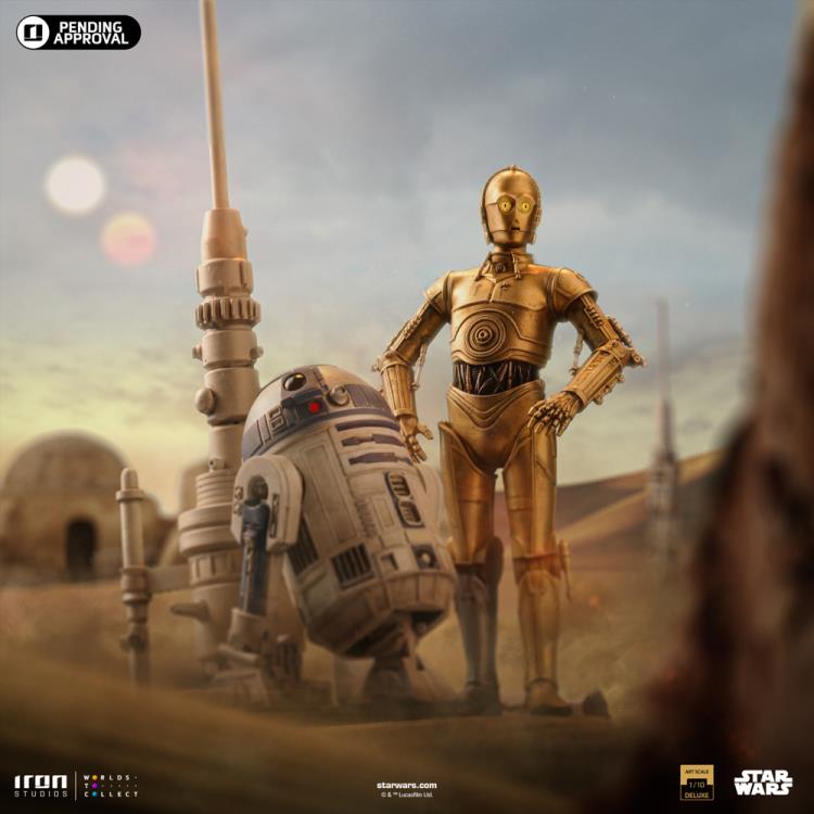 Pedido Estatua C-3PO y R2-D2 (DELUXE) - Star Wars: A New Hope - Limited Edition marca Iron Studios escala de arte 1/10