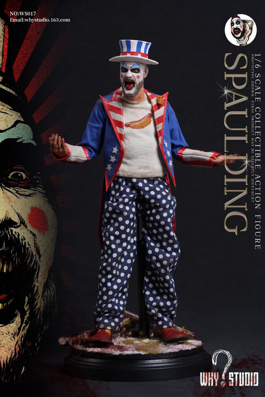 Pedido Figura Spaulding marca WHY Studio WS017 escala 1/6
