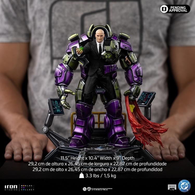 Preventa Estatua Lex Luthor Unleashed - DC Comics - Limited Edition marca Iron Studios escala de arte 1/10