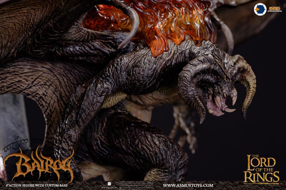 Pedido Figura Balrog (Organic version) - The Lord of the Rings: The Fellowship of the Ring marca Asmus Toys (28 cm)