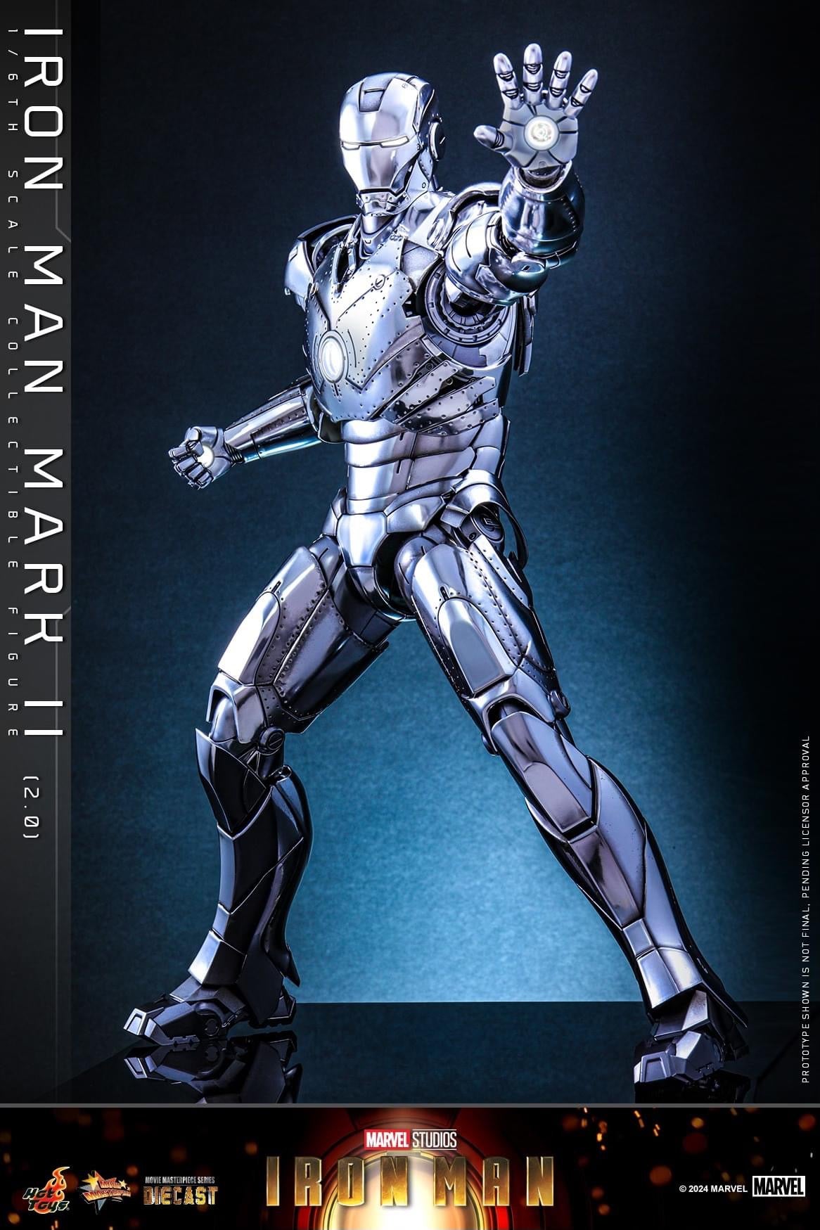 Preventa Figura Hot Toys Iron Man Mark II (2.0) marca Hot Toys MMS733 D59 escala 1/6