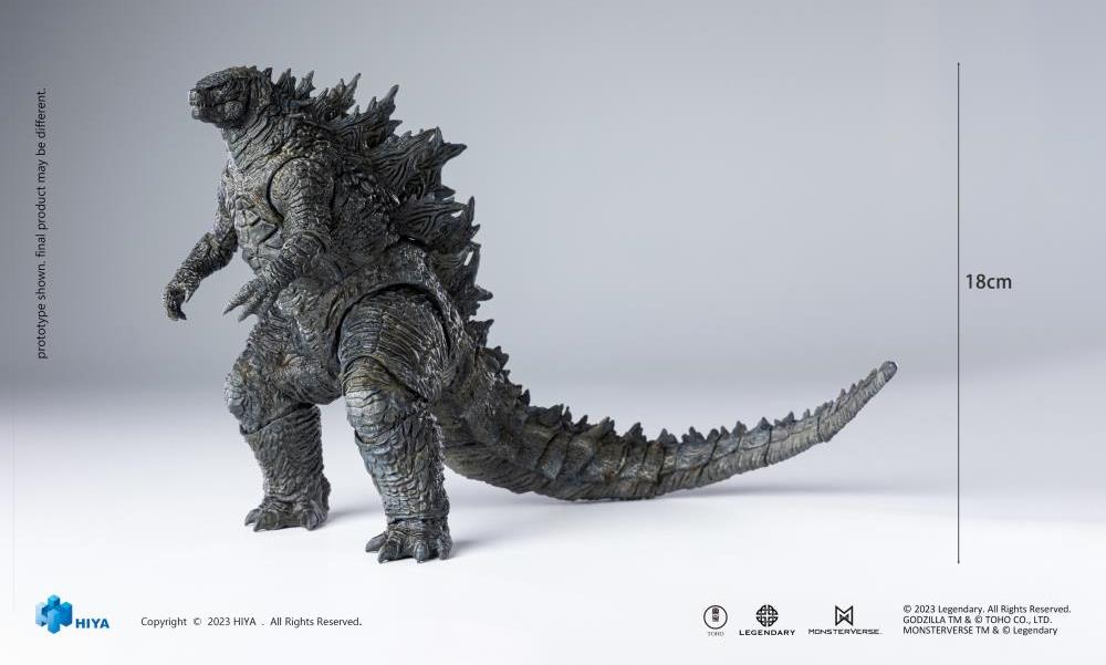 Pedido Figura Godzilla (Updated Version) - Godzilla vs. Kong (2021) - Exquisite Basic marca HIYA EBG0061 (18 cm)