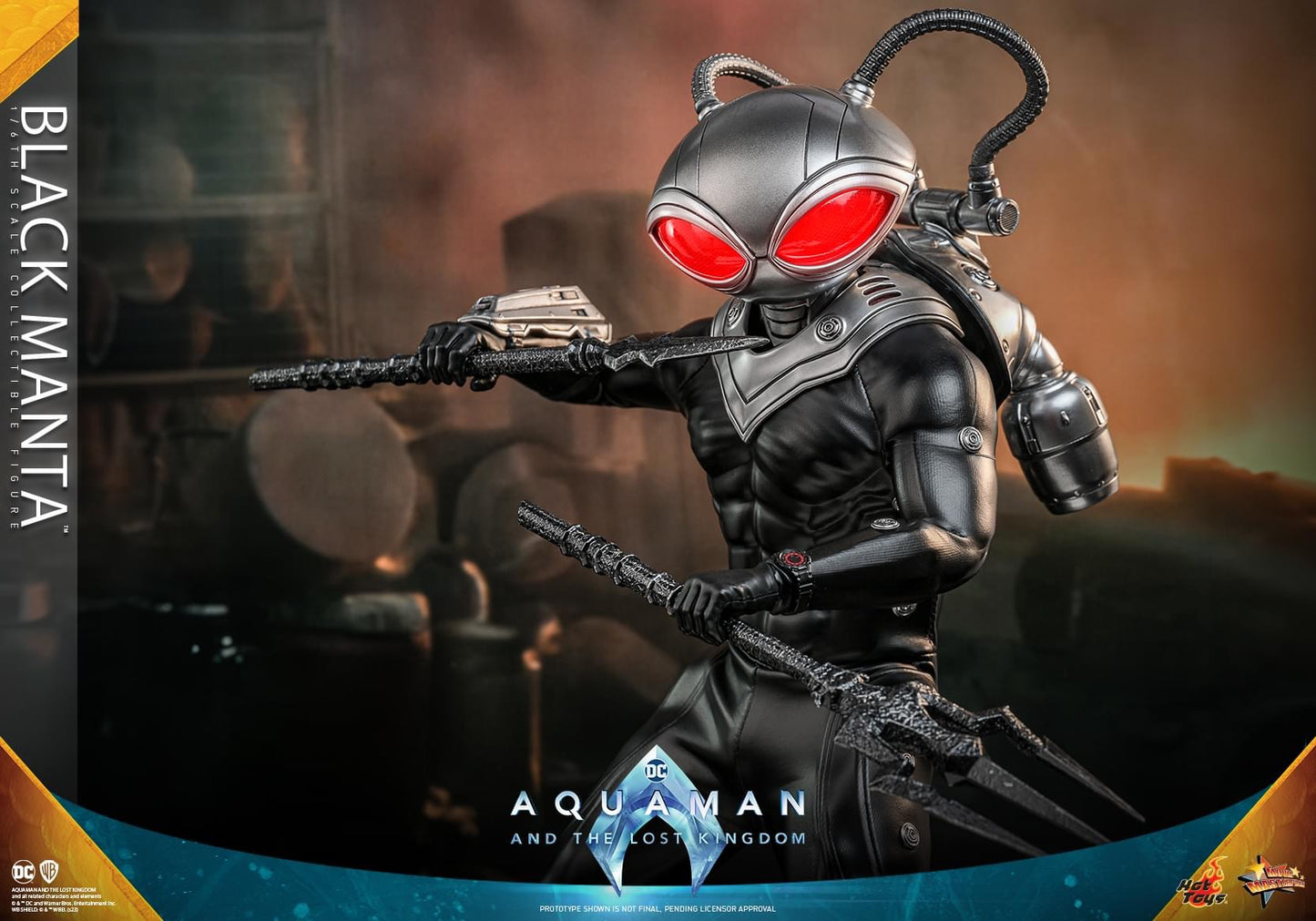Pedido Figura BLACK MANTA - Aquaman 2 marca Hot Toys MMS739 escala 1/6