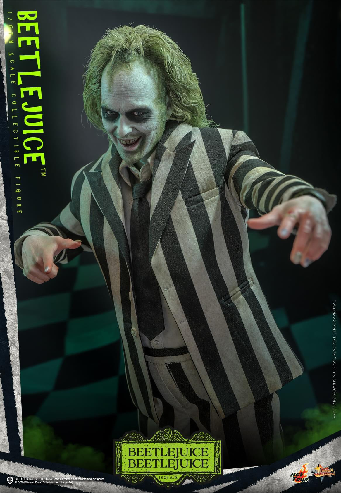 Preventa Figura Beetlejuice - Beetlejuice 2 marca Hot Toys MMS767 escala 1/6