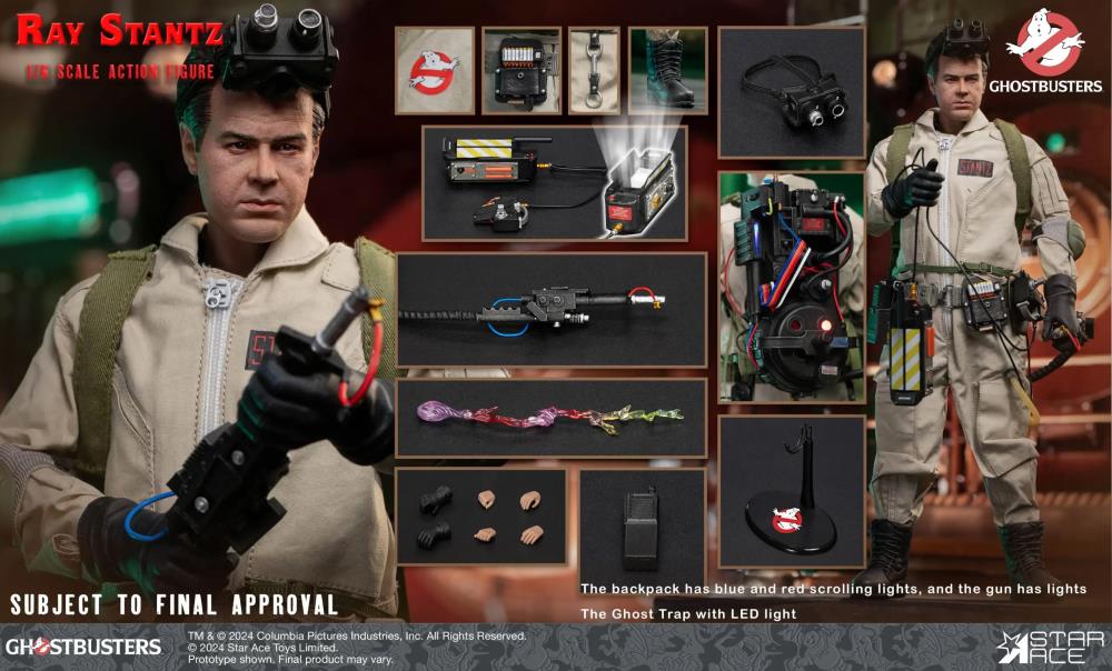 Preventa Figura Ray Stantz - Ghostbusters (1984) marca Star Ace Toys SA0153 escala 1/6