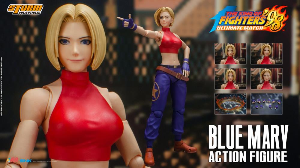 Pedido Figura Blue Mary - The King of Fighters '98 marca Storm Collectibles escala 1/12
