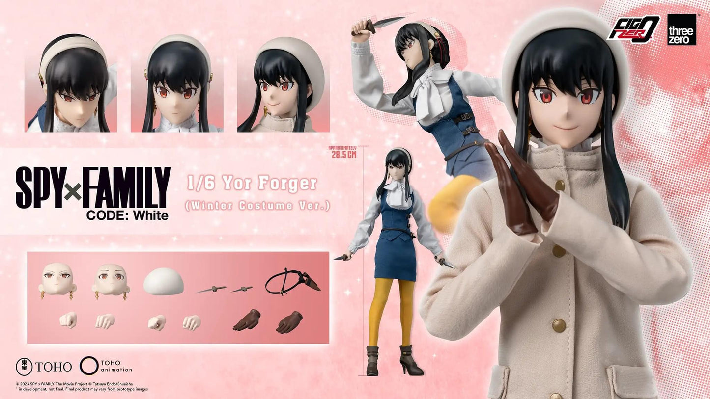 Pedido Figura Yor Forger (Winter Costume Version) - SPY × FAMILY Code: White marca Threezero 3Z0780 escala 1/6