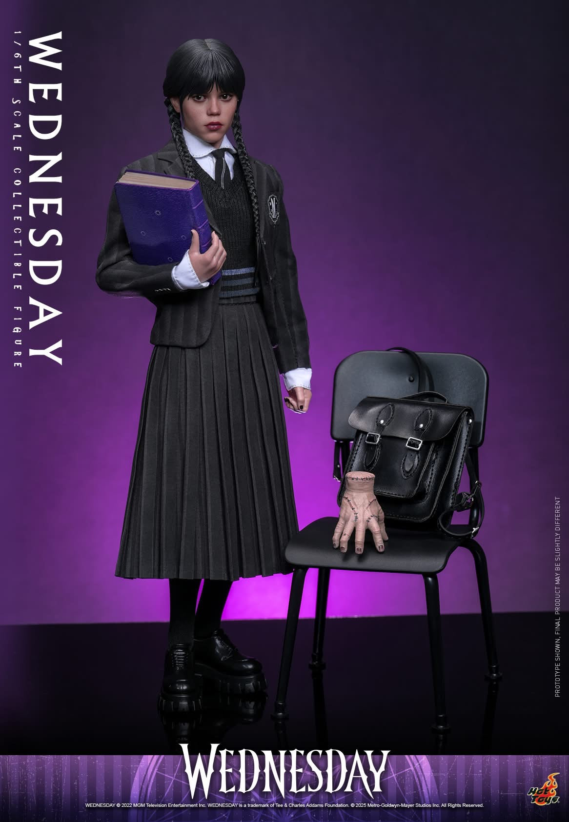 Preventa Figura WEDNESDAY - Wednesday (Netflix Series) marca Hot Toys TMS135 escala 1/6
