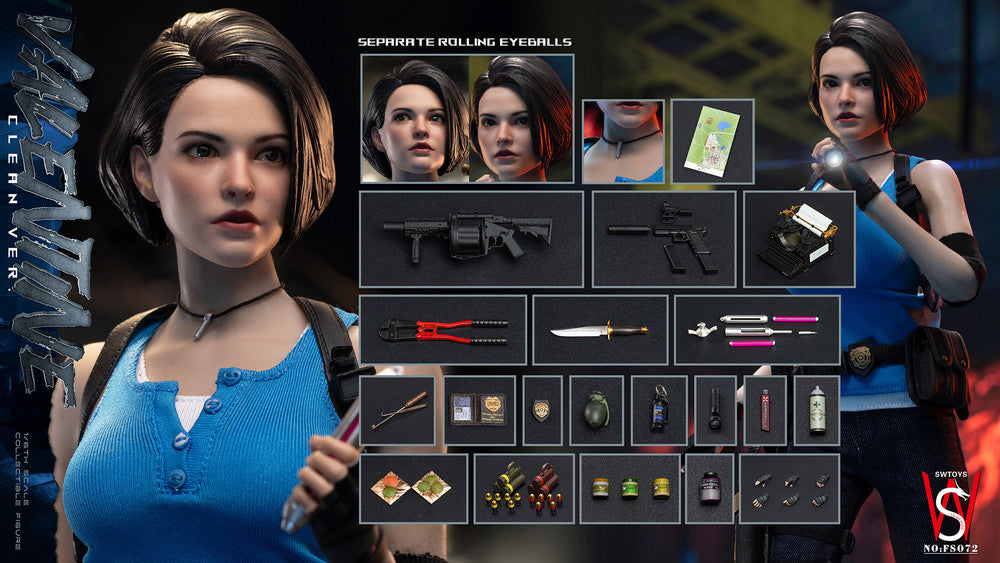 Pedido Figura VALENTINE (Clean version) marca Swtoys FS072 escala 1/6