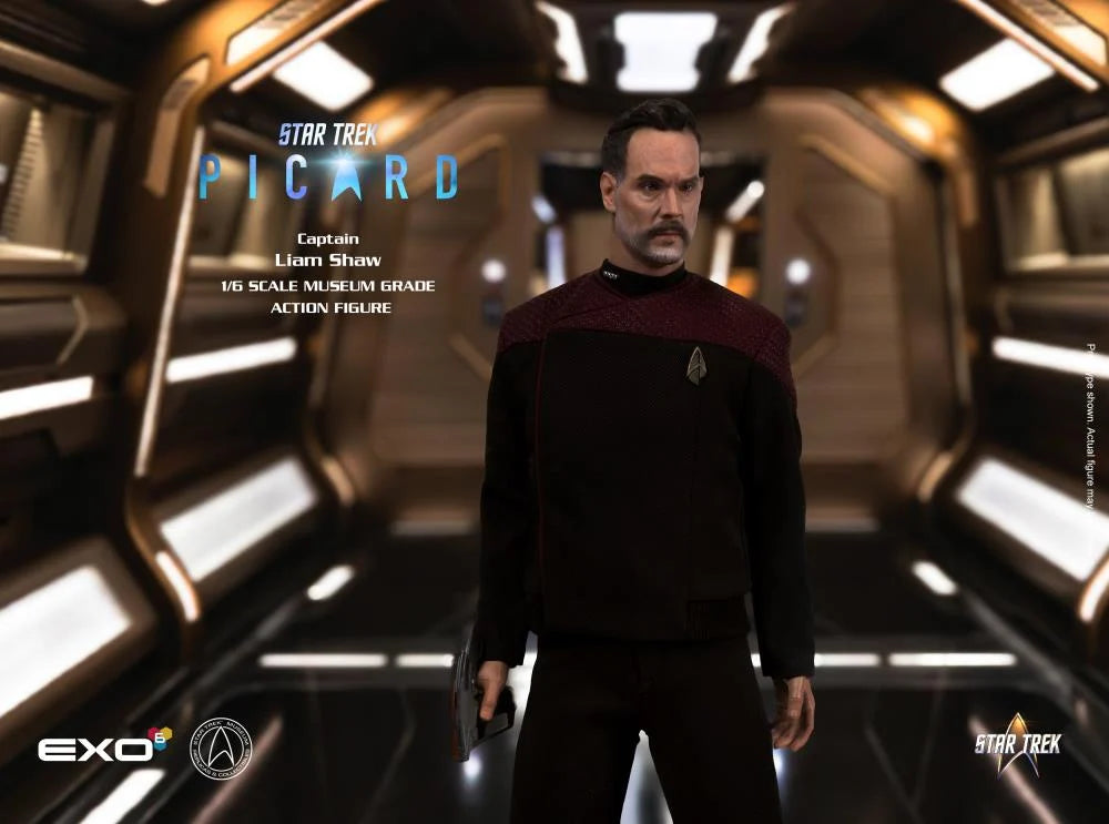 Pedido Figura Captain Liam Shaw - Star Trek: Picard marca EXO-6 EXO-02-085 escala 1/6
