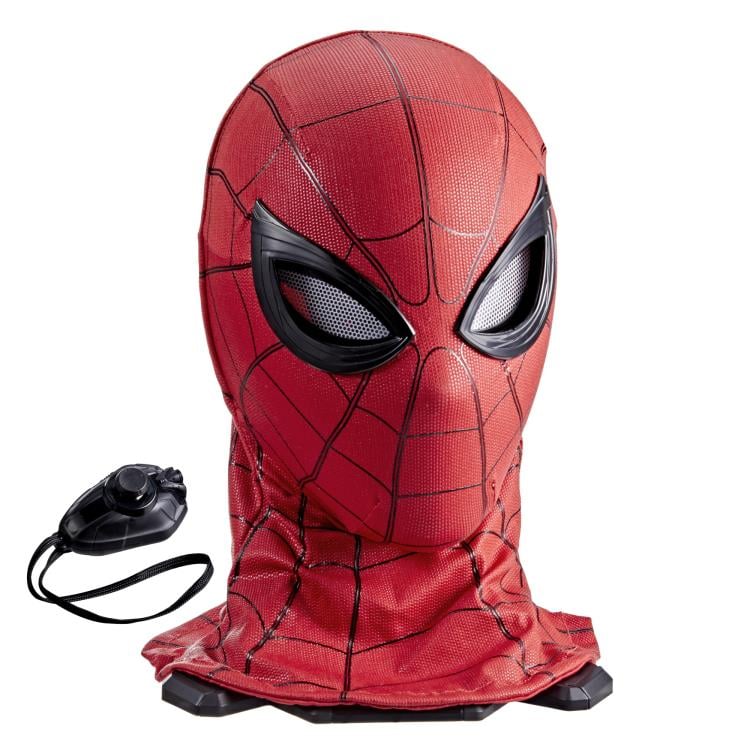 Pedido Mascara de Spider-Man (electrónica usable expresiva) - Spider-Man: Homecoming - Marvel Legends marca Hasbro escala real 1/1