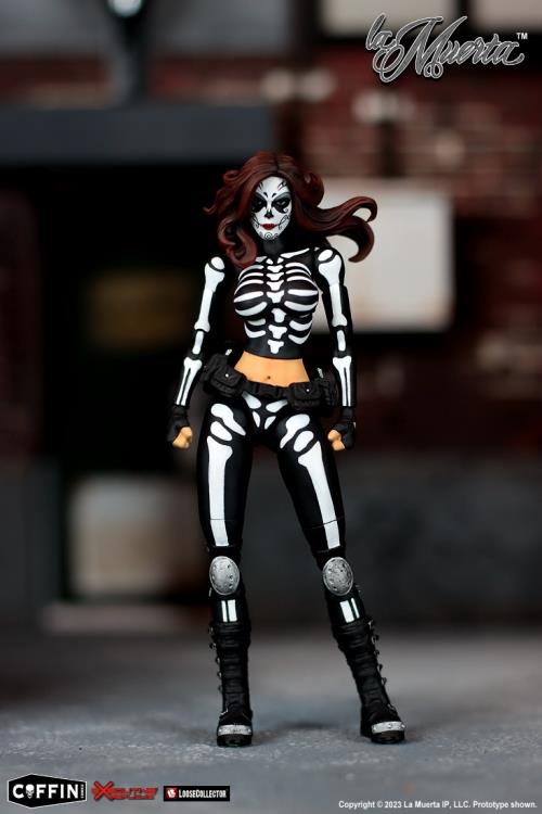 Pedido Figura La Muerta marca Executive Replicas escala pequeña 1/12