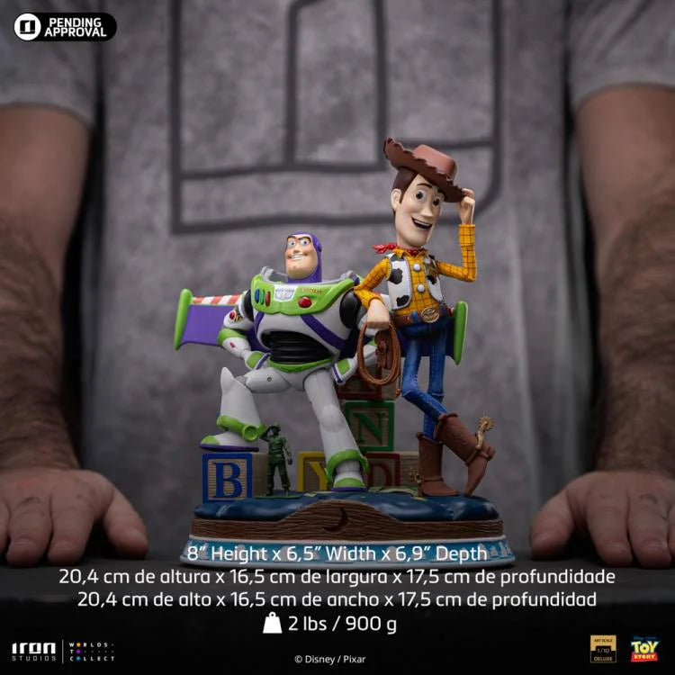 Preventa Estatua Buzz & Woody (Deluxe version) - Toy Story - Limited Edition marca Iron Studios escala de arte 1/10