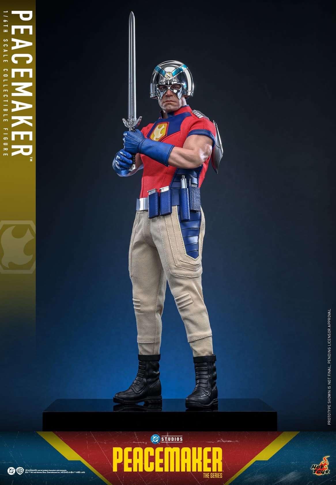 Preventa Figura Peacemaker - Season 2 marca Hot Toys TMS166 escala 1/6