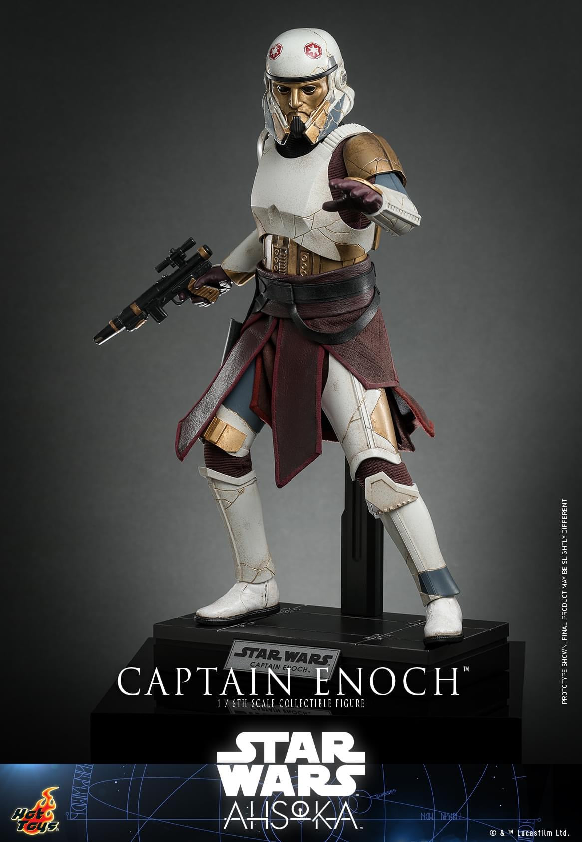 Pedido Figura CAPTAIN ENOCH - Star Wars: Ahsoka marca Hot Toys TMS120 escala 1/6