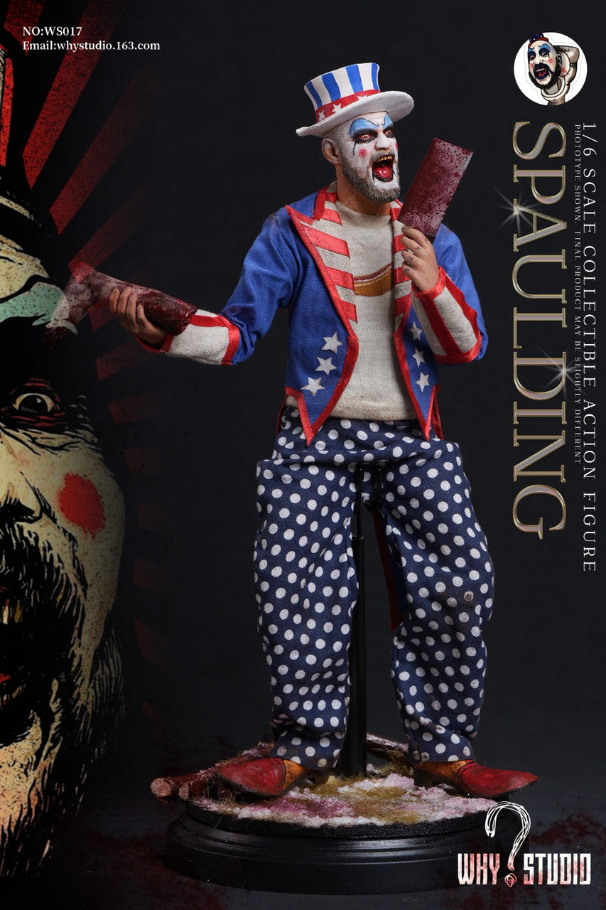 Pedido Figura Spaulding marca WHY Studio WS017 escala 1/6