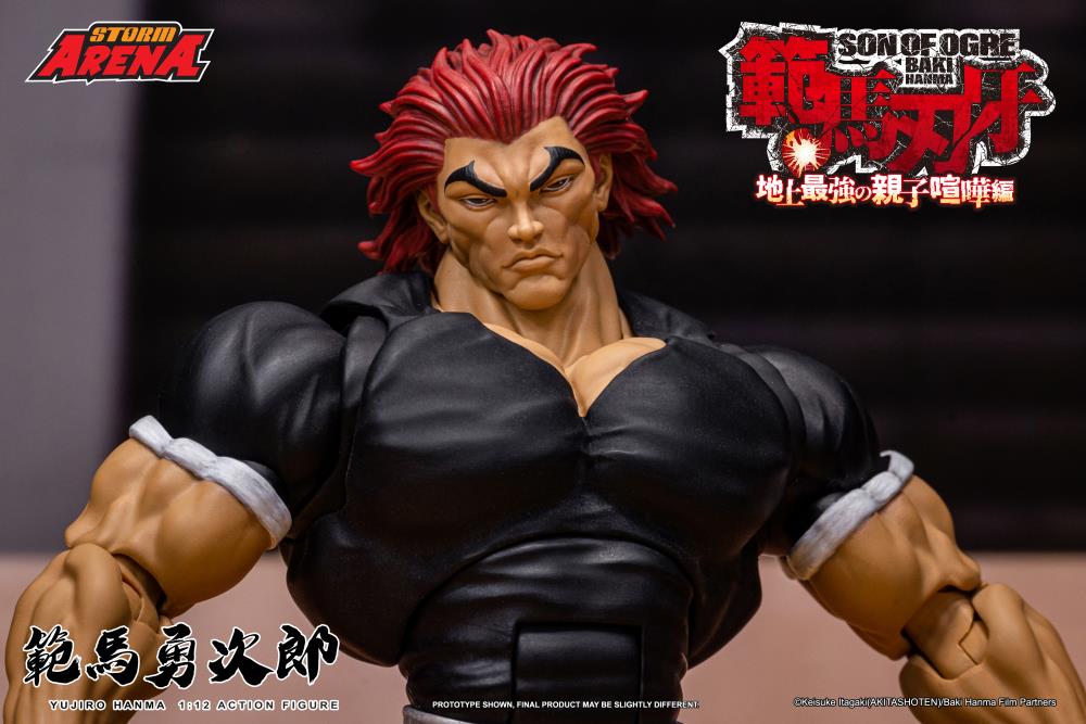 Preventa Figura Yujiro Hanma (Storm Arena) - Baki Hanma: Son of Ogre marca Storm Collectibles BHSA02 escala pequeña 1/12