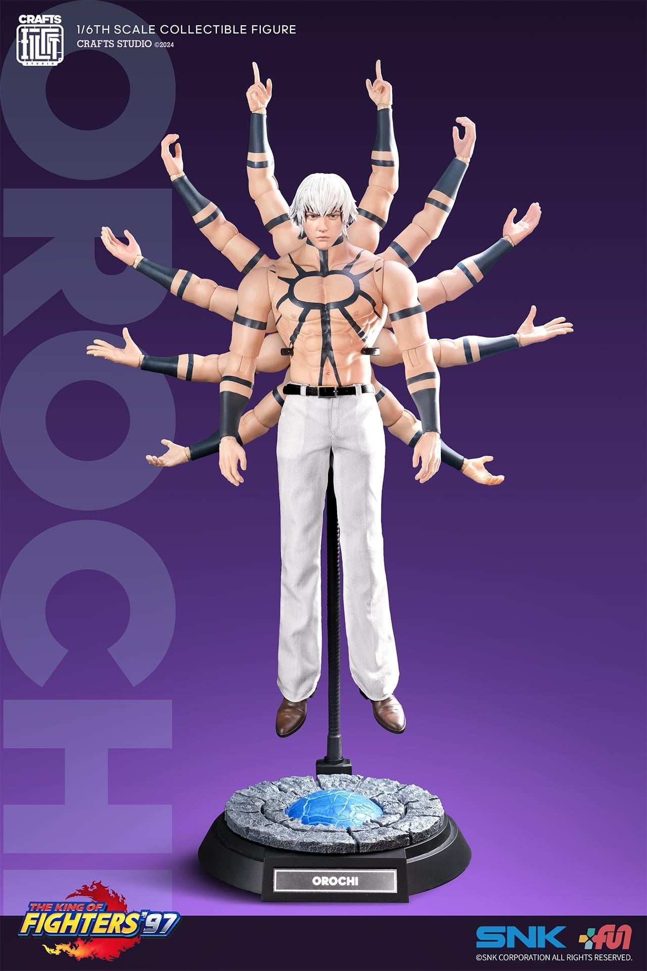 Pedido Figura OROCHI - The King of Fighters 97' marca Crafts Studio CS-021 escala 1/6