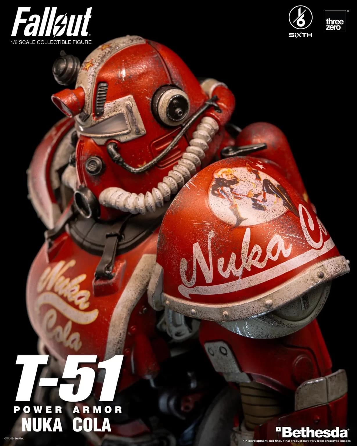 Pedido Figura T-51 (Nuka Cola) Power Armor - FALLOUT marca Threezero 3Z0773 escala 1/6