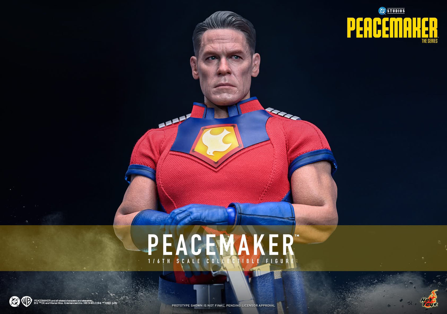 Preventa Figura Peacemaker - Season 2 marca Hot Toys TMS166 escala 1/6