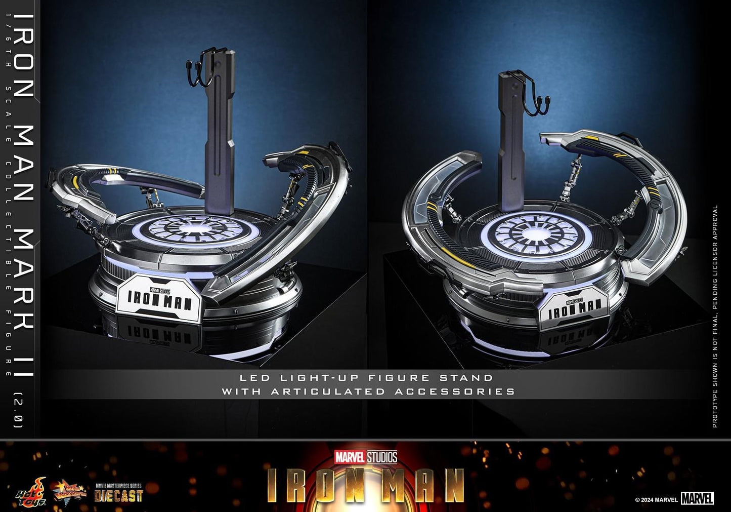 Preventa Figura Hot Toys Iron Man Mark II (2.0) marca Hot Toys MMS733 D59 escala 1/6