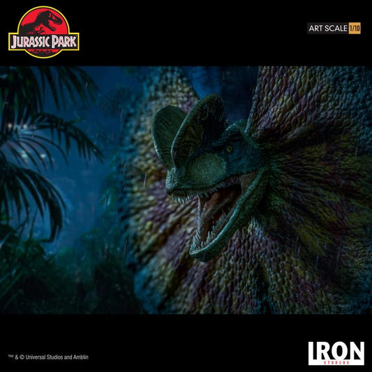 Pedido Estatua Dilophosaurus - Jurassic Park Icons - Limited Edition marca Iron Studios escala de arte 1/10
