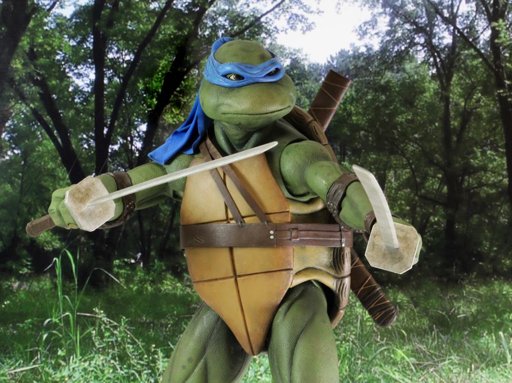Pedido Figura Leonardo - Teenage Mutant Ninja Turtles (1990 Movie) marca Neca escala 1/4
