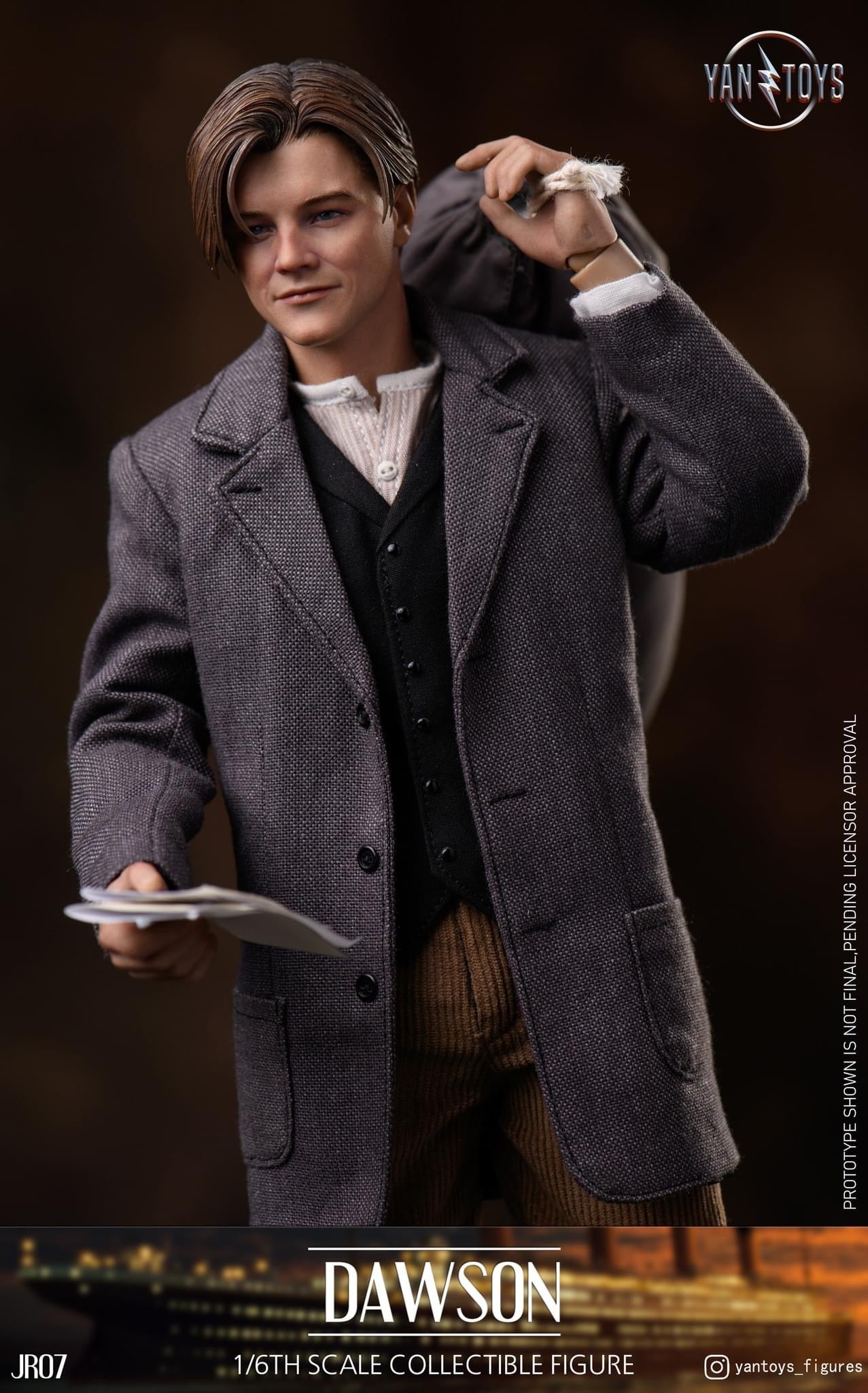 Preventa Figura Dawson marca Yantoys JR07 escala 1/6