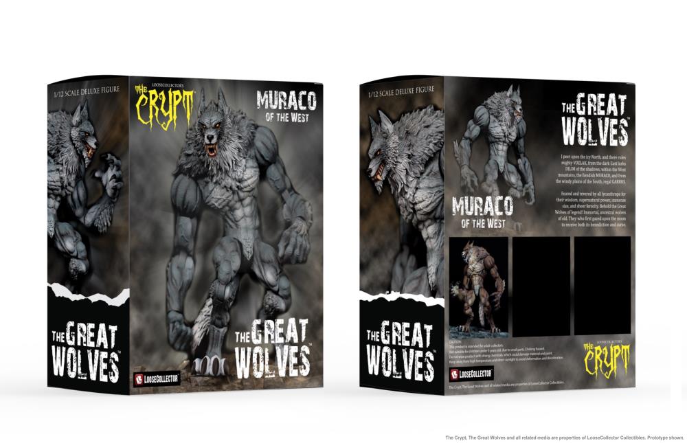 Preventa Figura Muraco - The Great Wolves - The Crypt marca LooseCollector escala 1/12 (Última producción)