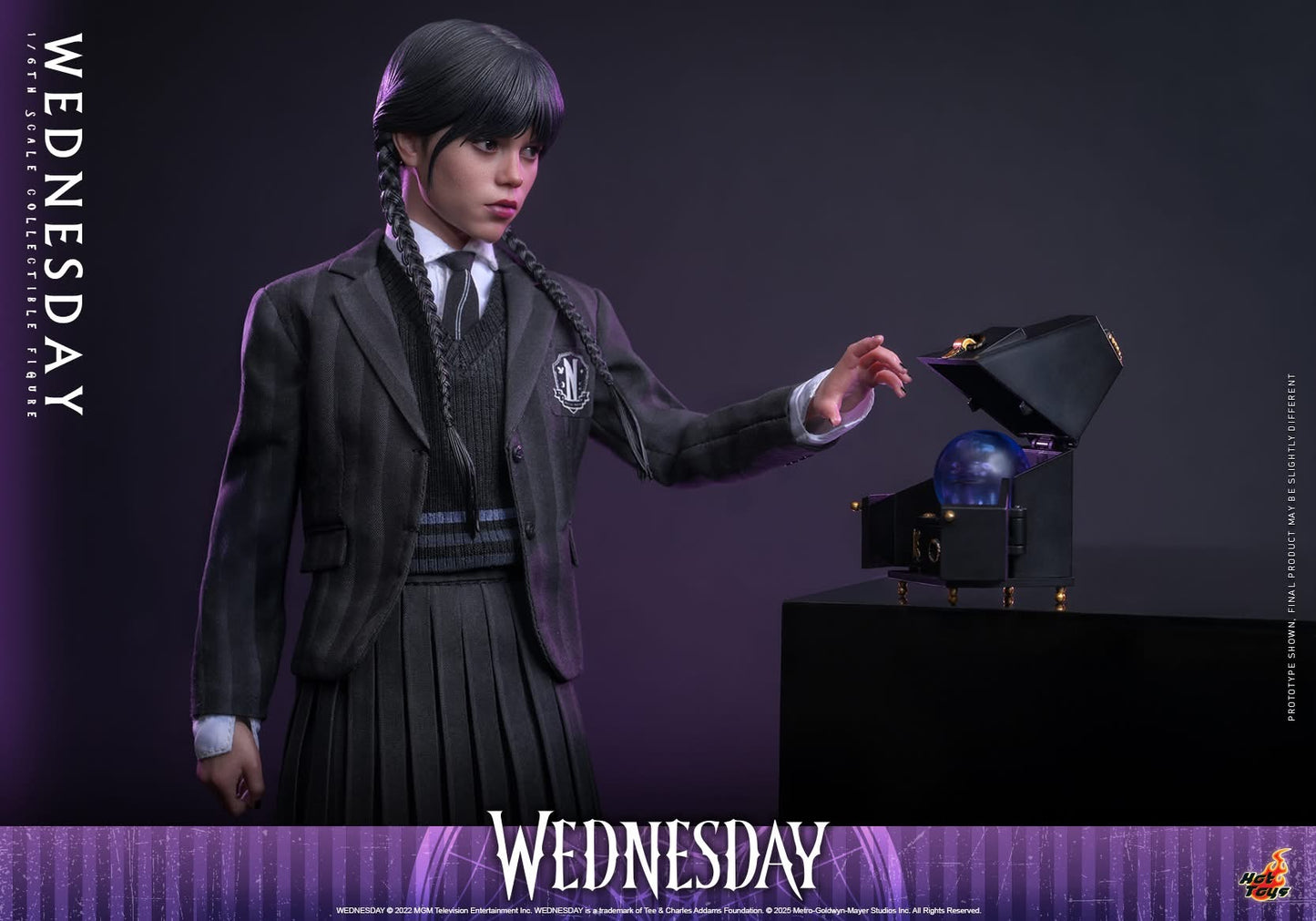 Preventa Figura WEDNESDAY - Wednesday (Netflix Series) marca Hot Toys TMS135 escala 1/6