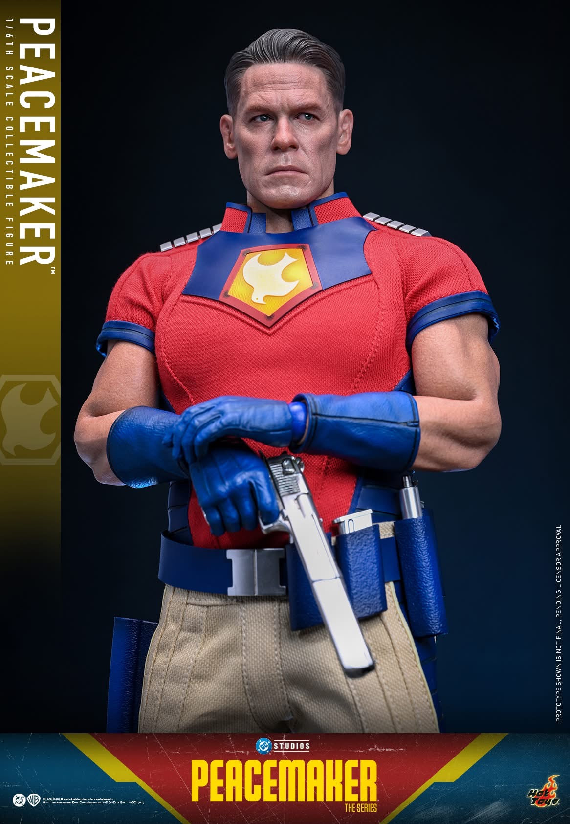 Preventa Figura Peacemaker - Season 2 marca Hot Toys TMS166 escala 1/6