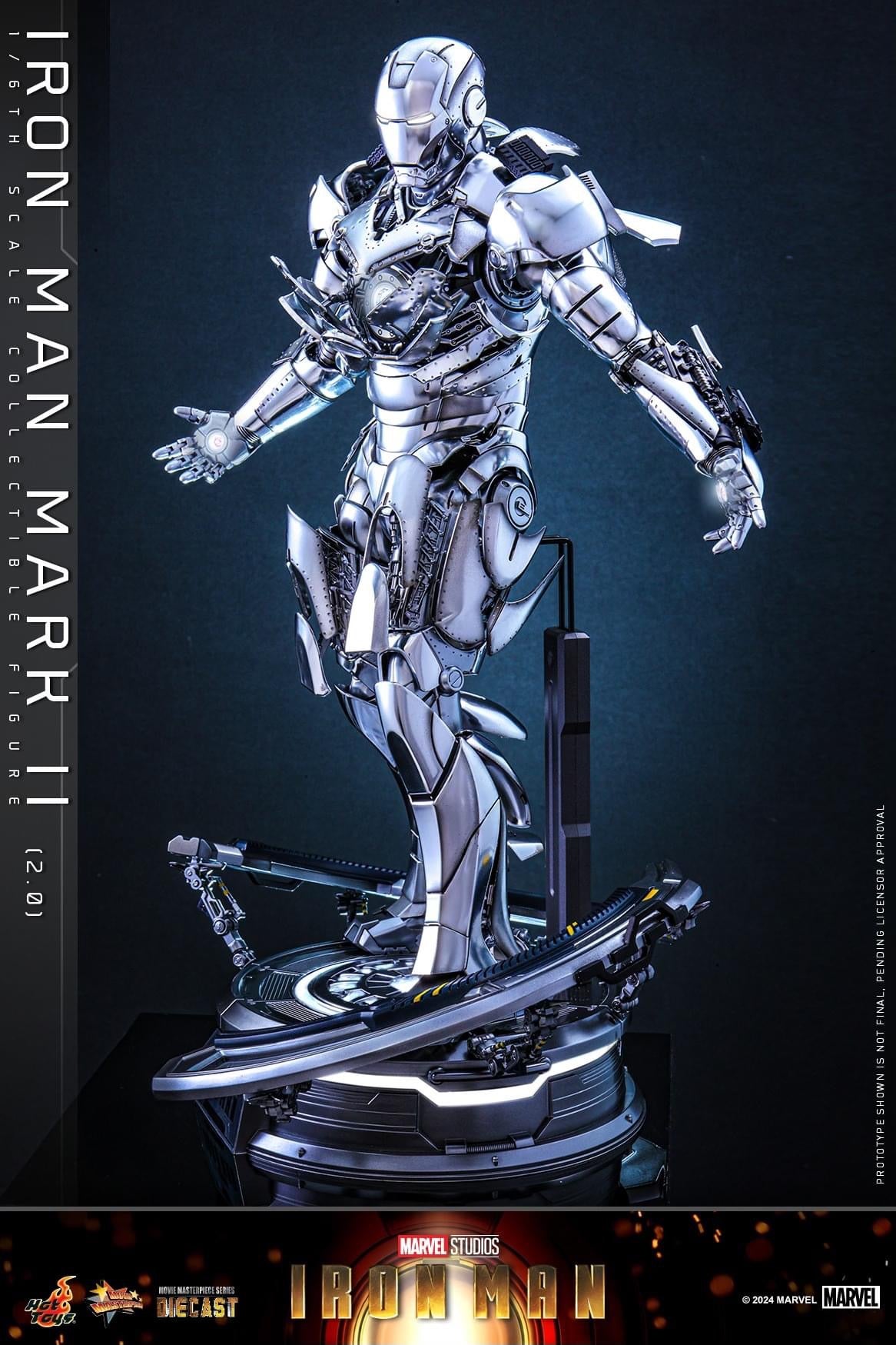 Preventa Figura Hot Toys Iron Man Mark II (2.0) marca Hot Toys MMS733 D59 escala 1/6