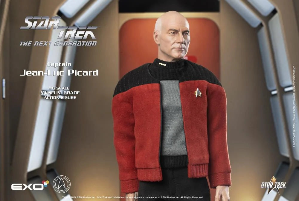 Pedido Figura Captain Jean-Luc Picard (Standard version) - Star Trek: The Next Generation marca EXO-6 EXO-01-019-STN escala 1/6