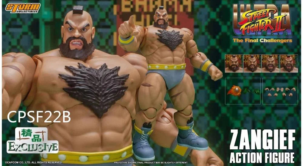 Pedido Figura Zangief (Grey) (Exclusive) - Ultra Street Fighter II : The Final Challengers marca Storm Collectibles escala 1/12