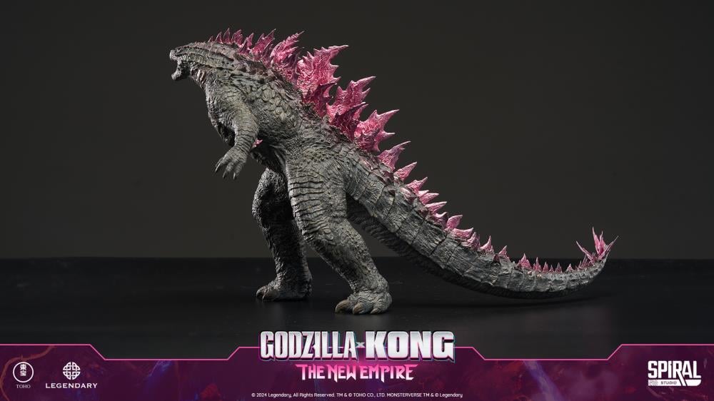 Pedido Estatua Godzilla Evolved Form (Heat Ray Version) - Godzilla x Kong: The New Empire - Hall of Fame marca Spiral Studio (27 cm)